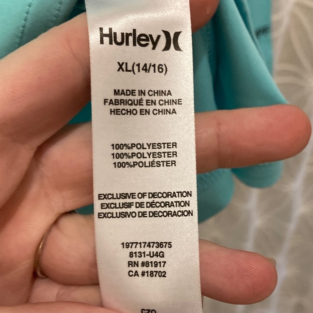 NWT Kids Hurley Sun Shirt - Picture 7 of 9